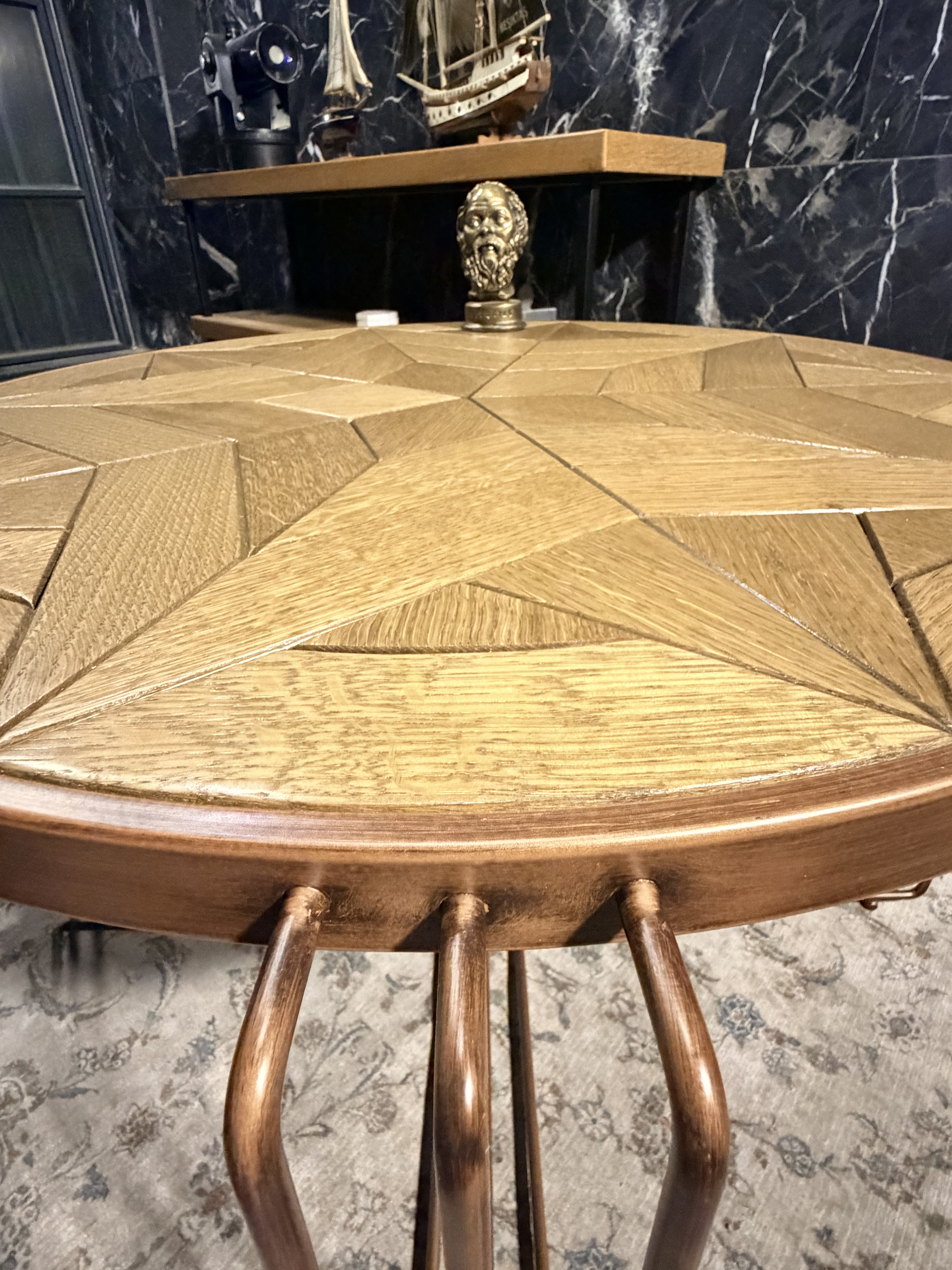 AURION Yuvarlak Orta Sehpa