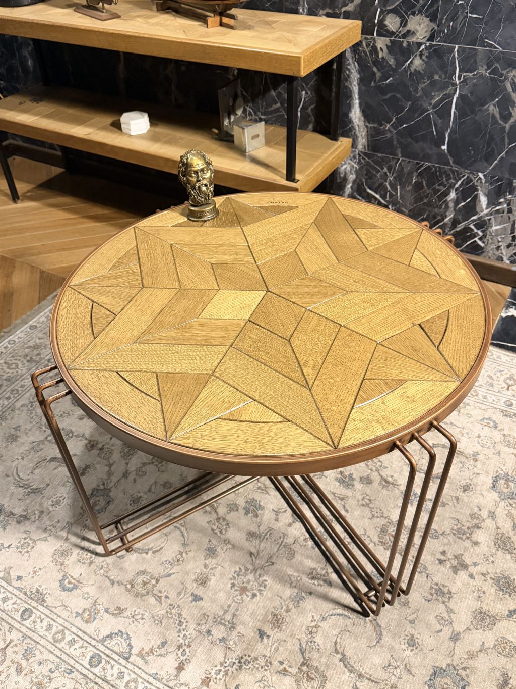 AURION Yuvarlak Orta Sehpa